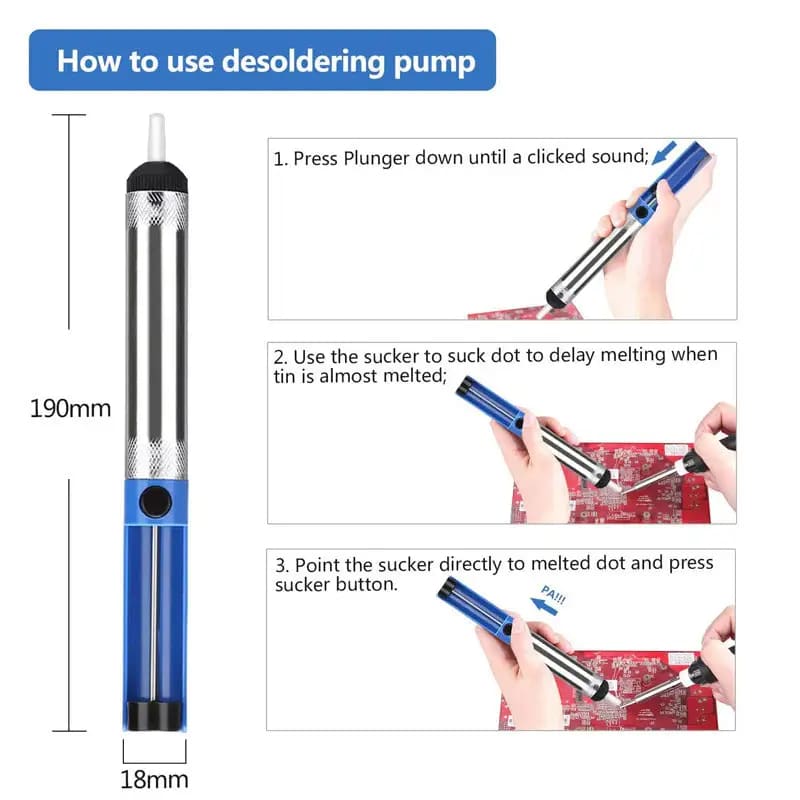 Solder Removal Tool With Tip