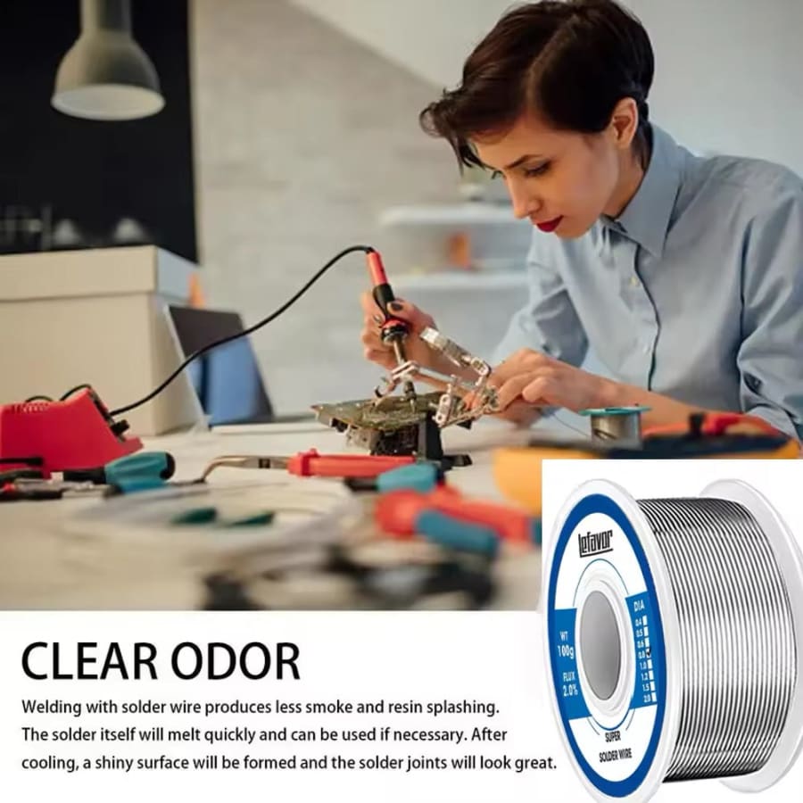 Solder Wire (0.8mm / 100g)