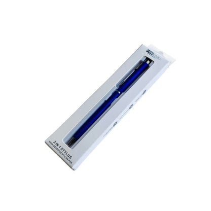 Stylus Pen (2 in 1) - Dual Touch (Navy Blue)