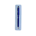 Stylus Pen (2 in 1) - Dual Touch (Navy Blue) - Navy Blue - Electronics Accessories