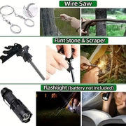 Survival Kit - (15 Piece) With Waterproof Case - Tools & Kits (multipurpose)