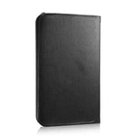 Synthetic Leather Cover for Samsung Galaxy Tab 3 7.0” - T210/T211/T215 - Black - Phone/Tablet Accessories