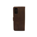 Synthetic Leather Flip Case for Samsung Galaxy S20 (Brown) - Phone / Brown - cases