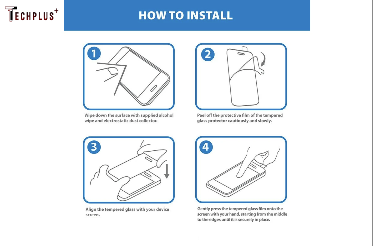 Easy Installation Bubble Free Tempered Glass Screen Protector