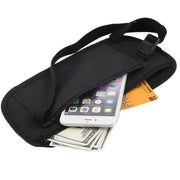 Travel Waist Bag - Black / Apparel & Clothing