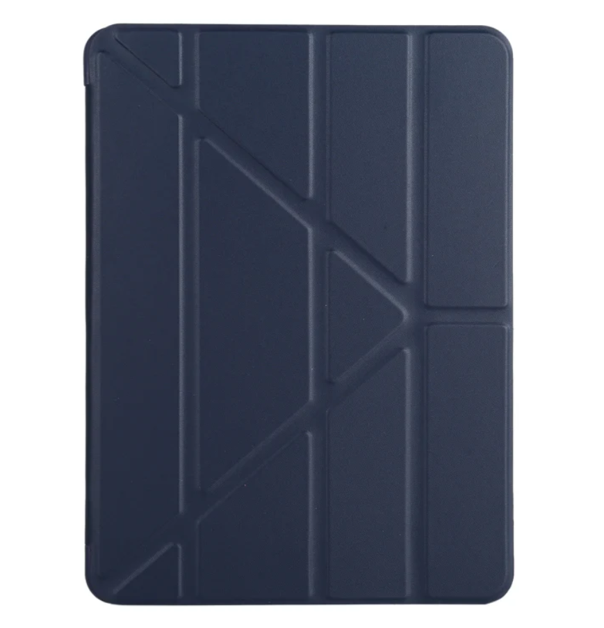Front View Trifold Blue Protective Case