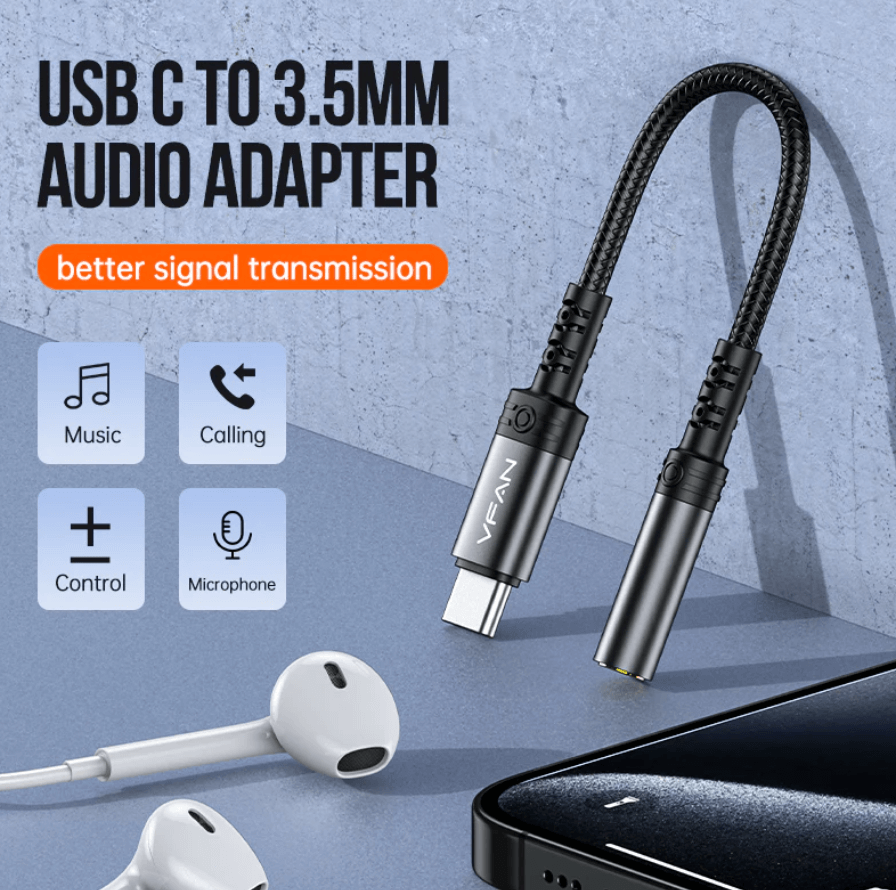 L12-C USB C Audio Jack Adapter NZ Overview