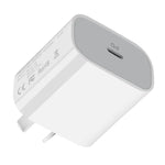 Type C to Charger Cable (1m) & Wall Plug (NZ/AUS) - 1m - Electronics Accessories