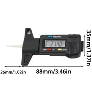 Tyre Tread Gauge - Thickness / Black - Tools & Kits (multipurpose)
