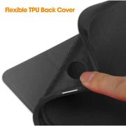 Ultra-Thin PU Leather Magnetic Case with Pencil Holder for Samsung Galaxy Tab A9+ – Full Body Protective Folio Cover