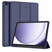 Ultra-Thin PU Leather Magnetic Case with Pencil Holder for Samsung Galaxy Tab A11 – Full Body Protective Folio Cover