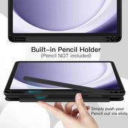 Ultra-Thin PU Leather Magnetic Case with Pencil Holder for Samsung Galaxy Tab A11+ – Full Body Protective Folio Cover