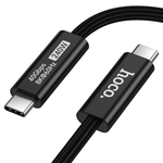 US15 240W USB4 USB-C to USB-C braided charging and data cable, 2 meters
