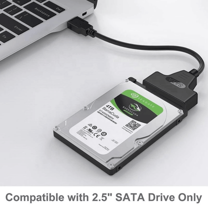 USB to SATA 22 pin adapter cable for SSD HDD