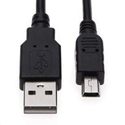 USB-A - Mini USB / Proprietary Charger Cable for Asus Phones (legacy) (Black) 1m - ↔ Mini-USB / Black - Electronics