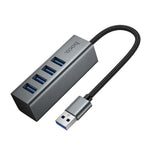 USB A to 4 Port 3.0 Expansion Hub 5Gbps (HB1B)
