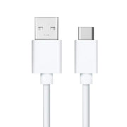 USB-A to USB-C Charger Cable for Nokia Phones (White) 1m - White - Electronics Accessories