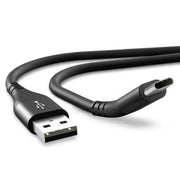 USB-A to USB-C Charger Cable for Nubia Phones (Black) 1m - Black - Electronics Accessories