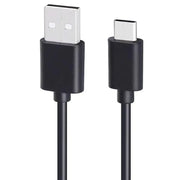 USB-A to USB-C Charger Cable for Vivo Phones (Black) 1m - Black - Electronics Accessories