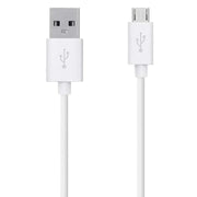 USB-A to Micro-USB Charger Cable for LG Phones (White) 1m - White - Electronics Accessories
