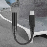 USB-C to 3.5mm Headphone Adapter | Type-C AUX Audio Dongle for Smartphones & Tablets