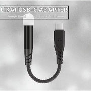 USB-C to 3.5mm Headphone Adapter | Type-C AUX Audio Dongle for Smartphones & Tablets