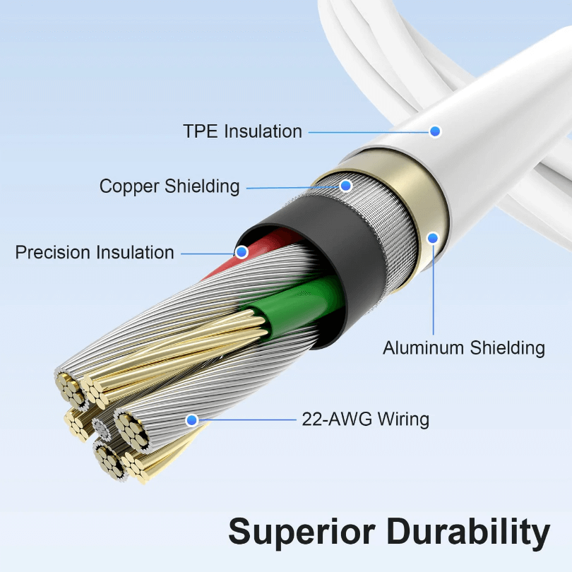 USB-C to Lightning iPhone Charging Cable