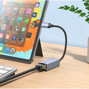USB-C to RJ45 Ethernet Adapter 1000Mbps Gigabit LAN
