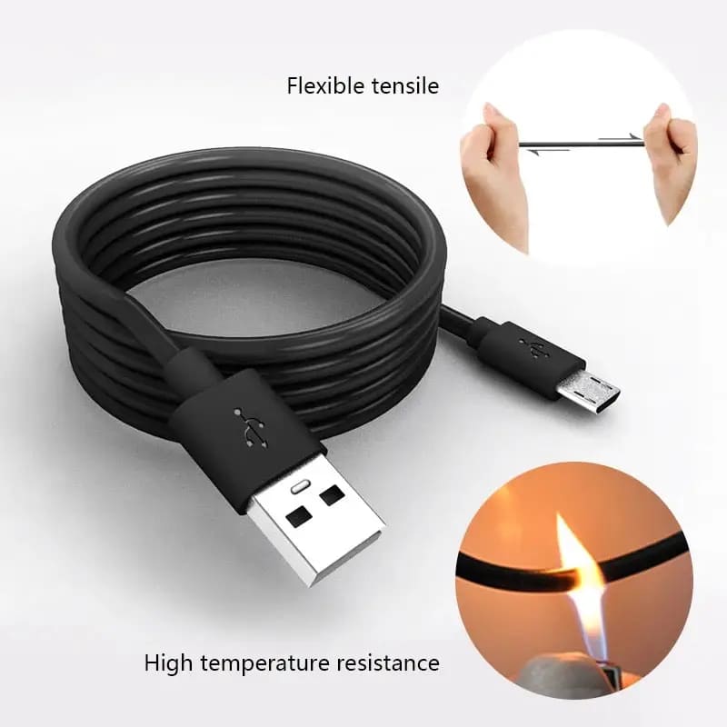 USB Soldering Iron Set - 8W Adjustable Temp, Ceramic Core & Tip