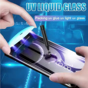 UV Liquid Full Glue Tempered Glass for Samsung Galaxy S21 Ultra