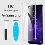 UV Liquid Full Glue Tempered Glass for Samsung Galaxy S22 Ultra