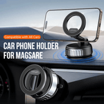 VFAN H08 magnetic suction cup phone holder in black