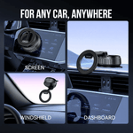 VFAN H08 magnetic suction cup phone holder in black
