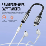 Vipfan Lightning to 3.5mm Audio Jack Adaptor