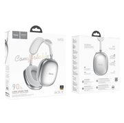 W55 premium wireless Bluetooth headphones with colourful design