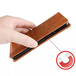 Wallet Case for Samsung Galaxy Xcover Pro (Brown) - Brown - Phone cases