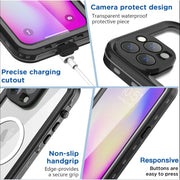Waterproof Magsafe Case for iPhone 14 Pro | Redpepper Protective Cover