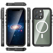 Waterproof & Shockproof Case for iPhone 16 Pro – Clear Protective Cover