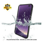 Waterproof Shockproof Case for Samsung Galaxy S10 Plus