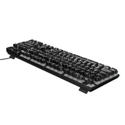 Wired Gaming Keyboard with RGB Rainbow Light & 6-Key Anti-Ghosting (GM701)