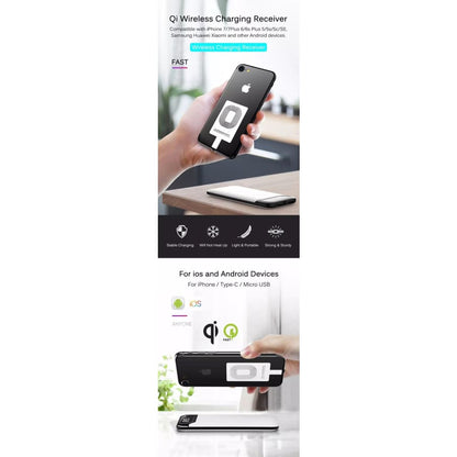 Wireless Charging Receiver - Type C Devices