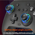 Wireless Joystick for Nintendo Switch PC & Smartphone | RGB Bluetooth Gaming Controller