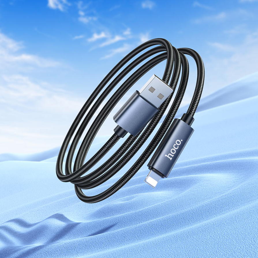 X112 USB to iPhone cable 1m length display