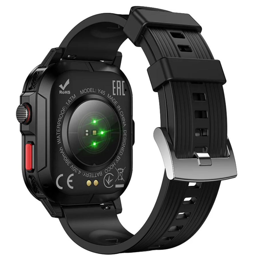 Rugged Outdoor GPS Smartwatch with Bluetooth Calling