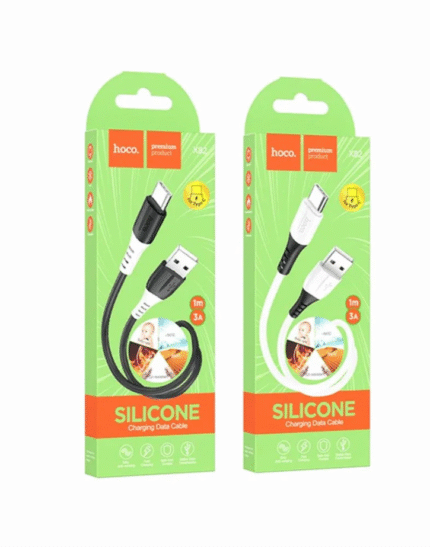 Hoco Ultra Soft Silicon Cable (X82) - Type C - Black